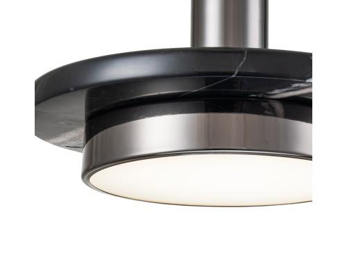 Подвесной светильник Escada 10260/1 LED*12W Black/Black marble