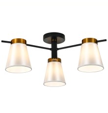 Светильник на штанге 120005/3R E14*40W Black/Gold