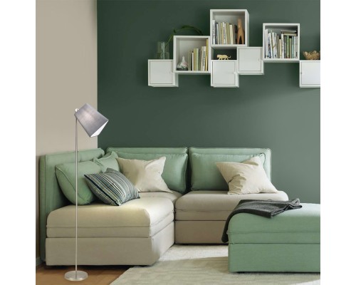 Напольный светильник Escada 10185/T E14*40W Chrome/Grey