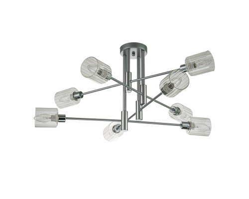 Светильник на штанге Escada 1140/8P E14*40W Silver/Chrome