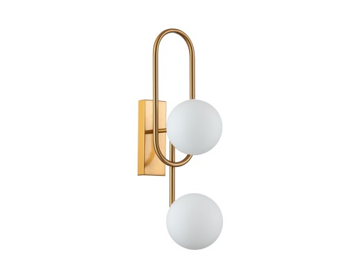 Настенный светильник 11015/2W Brass