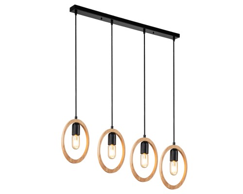 Подвесной светильник Escada 10196/4 E27*40W Black