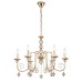 Подвесной светильник Escada 678/6PL E14*40W Gold