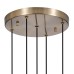 Подвесной светильник 160001/5P G9*5W Brass