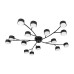 Потолочный светильник 120009/15C GX53*15W Black