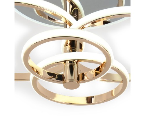 Потолочный светильник Escada 10213/4 LED*84+24W Chrome/Gold