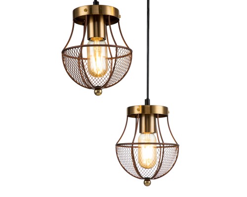 Подвесной светильник 10011/3P Gold