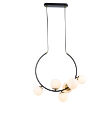 Подвесной светильник 11002/6P Black