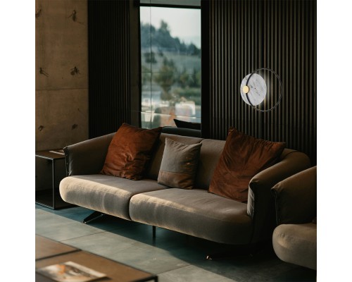 Настенный светильник Escada 10267/1 LED*15W Black/Marble