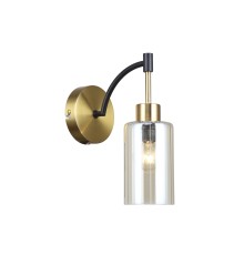 Настенный светильник Escada 1166/1A E14*40W Brass/Black