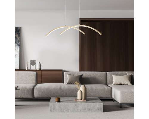 Подвесной светильник Escada 10212/S LED*36W Gold