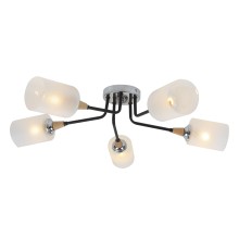 Потолочный светильник Escada 2101/5P E27*60W Black/Chrome