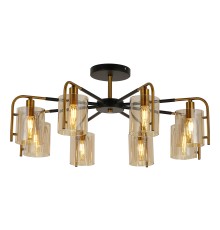 Потолочный светильник Escada 671/8P E14*40W Black/Gold