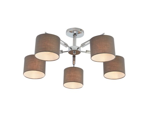 Потолочный светильник Escada 700/5P E27*60W Chrome/Grey