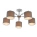 Потолочный светильник Escada 700/5P E27*60W Chrome/Grey