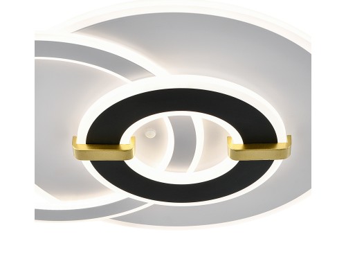 Потолочный светильник Escada 10269/3 LED*112W White/Black/Gold