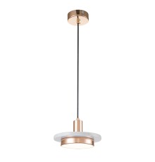 Подвесной светильник Escada 10260/1 LED*12W Gold/White marble