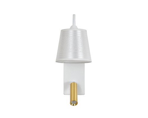 Настенный светильник Escada 598/1A E27*40W White/Brass
