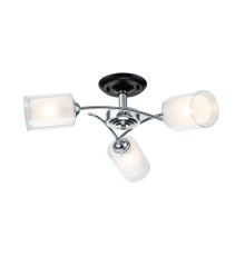 Потолочный светильник Escada 1170/3P E27*60W Chrome/Black