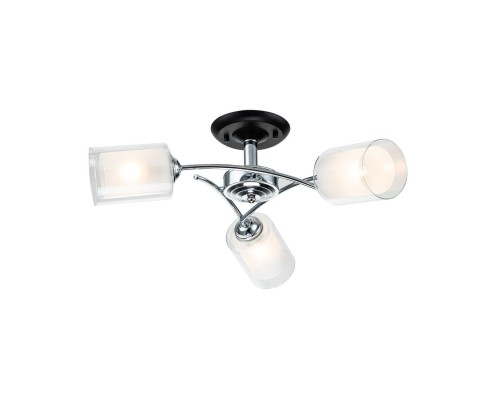 Потолочный светильник Escada 1170/3P E27*60W Chrome/Black