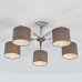Потолочный светильник Escada 700/5P E27*60W Chrome/Grey