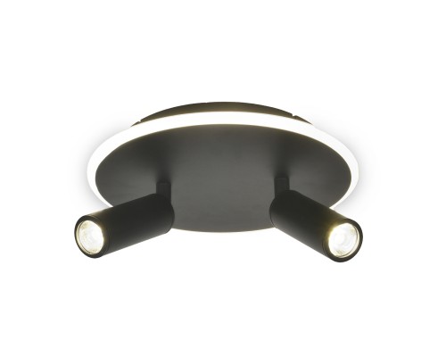 Настенно-потолочный свет Escada 20046SMA/02 LED 28W 4000K черный