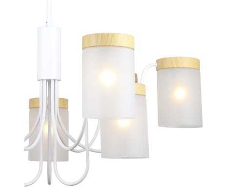 Светильник на штанге Escada 1172/9P E14*40W White/Wood