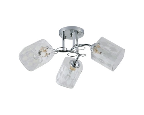 Потолочный светильник Escada 1106/3PL E27*40W Chrome