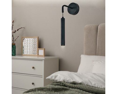 Настенный светильник Escada 10300/1 LED*4W Black