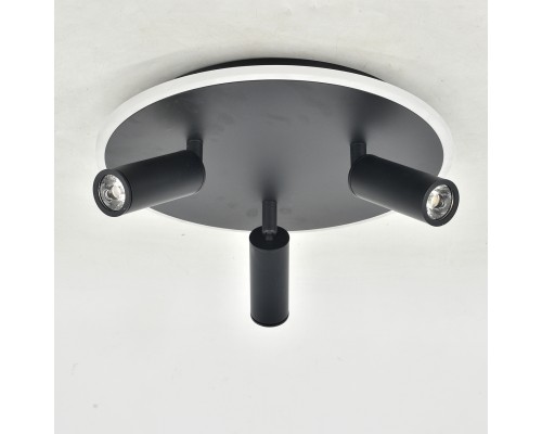 Потолочный светильник Escada 20046SMA/03 LED 37W 4000K черный