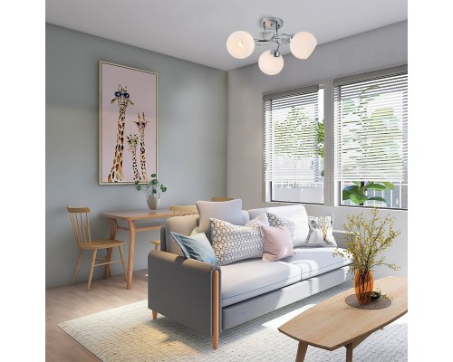 Потолочный светильник Escada 1119/3PL E27*40W Chrome