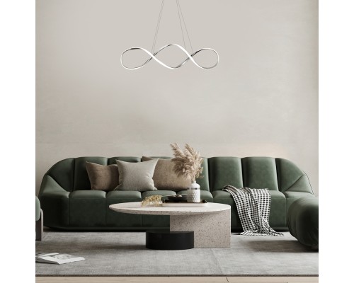 Подвесной светильник Escada 10236/1 LED*60W Chrome