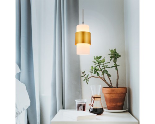 Подвесной светильник Escada 1169/1S E14*40W Chrome/Gold