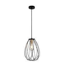 Подвесной светильник Escada 10180/1S E27*60W Black/Brass