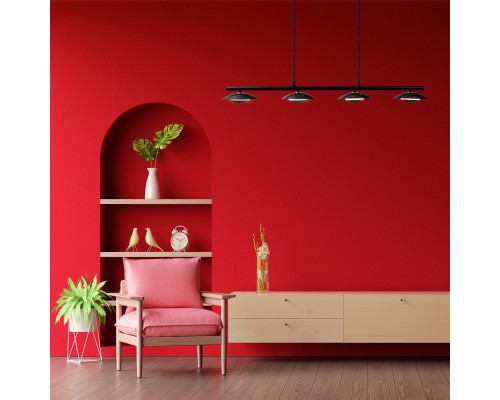 Подвесной светильник Escada 10290/4 LED*20W Black