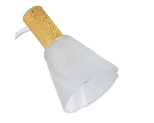 Светильник на штанге Escada 1131/3P E14*40W White/Wood