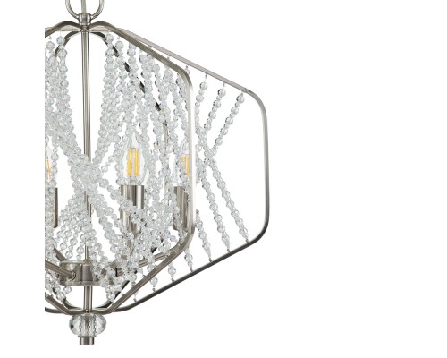 Подвесной светильник 12004/6P Nickel