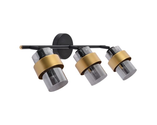 Настенно-потолочный свет Escada 1169/3A E14*40W Black/Gold