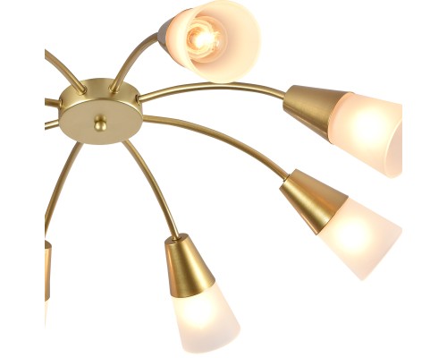 Потолочный светильник Escada 1100/8P Е14*40W Gold