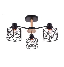 Потолочный светильник Escada 508/3PL E27*60W Black