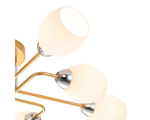 Светильник на штанге Escada 1132/8P E27*60W Gold