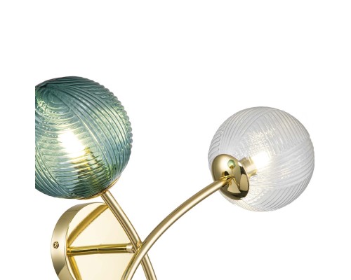 Настенный светильник 11032/2W Gold