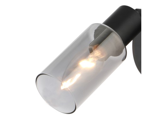 Настенный светильник Escada 10172/1A E14*40W Black/Chrome