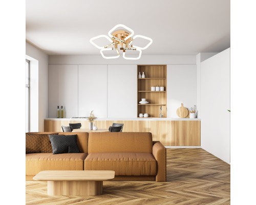 Потолочный светильник Escada 10265/5 LED*50W Gold