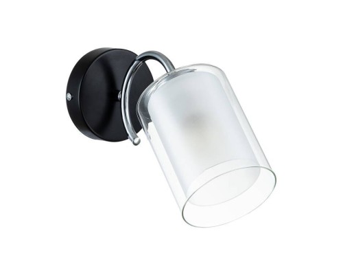Настенный светильник Escada 1170/1A E27*60W Chrome/Black