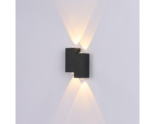 Настенный светильник Escada 30005W/02 LED*4W IP54 Black