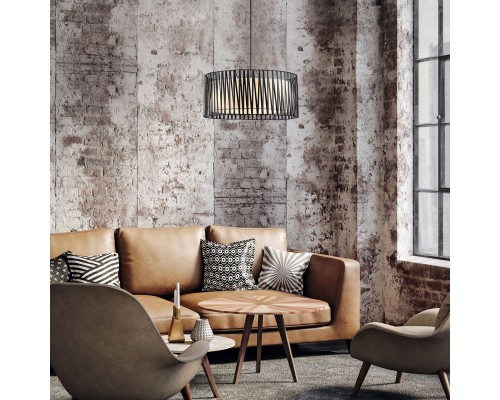 Подвесной светильник Escada 10181/3S E27*60W Black/Silver