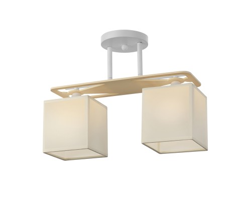 Потолочный светильник Escada 1117/2PL E27*60W Chrome/White