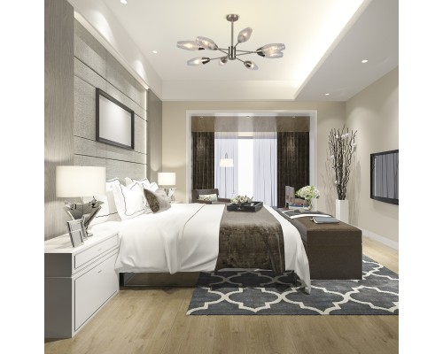 Светильник на штанге Escada 10165/8PL E14*60W Nickel