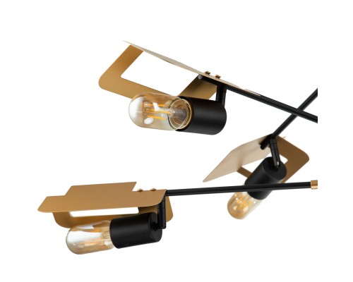 Светильник на штанге 10004/6R Black